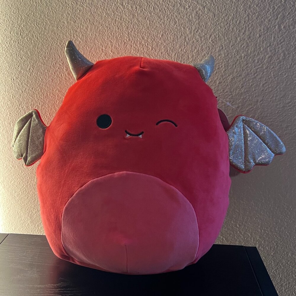 Squishmallows 12" Karlie the Red Bat